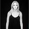 Simplement <br> Nadia <br>portrait studio noir et blanc, black and white <br> I was inspired by some portraits by Richard Avedon for this one, but with a black background - some people said that I failed